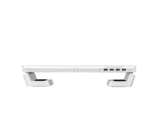 Подставка для монитора 2E GAMING, USB hub, backlight / RGB, White (2E-CPG-007-WT), изображение 4 Подставка для монитора 2E GAMING, USB hub, backlight / RGB, White (2E-CPG-007-WT), изображение 4