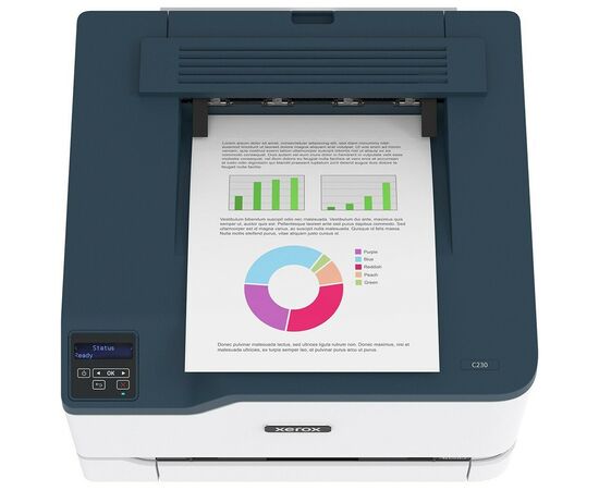 Лазерний принтер Xerox C230 (Wi-Fi) (C230V_DNI), зображення 4 Лазерний принтер Xerox C230 (Wi-Fi) (C230V_DNI), зображення 4