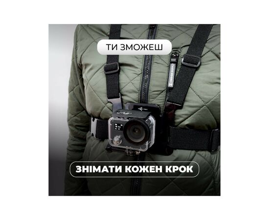 Экшн-камера AirOn ProCam 8 Black Blogger Kit 30 in 1 (69477915500063), изображение 2 Экшн-камера AirOn ProCam 8 Black Blogger Kit 30 in 1 (69477915500063), изображение 2