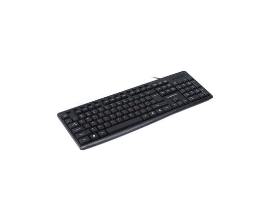 Клавиатура Gembird KB-UM-107-UA USB Black (KB-UM-107-UA), изображение 2 Клавиатура Gembird KB-UM-107-UA USB Black (KB-UM-107-UA), изображение 2