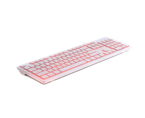 Клавиатура Gembird KB-UML3-01-W-UA USB White (KB-UML3-01-W-UA), изображение 4 Клавиатура Gembird KB-UML3-01-W-UA USB White (KB-UML3-01-W-UA), изображение 4
