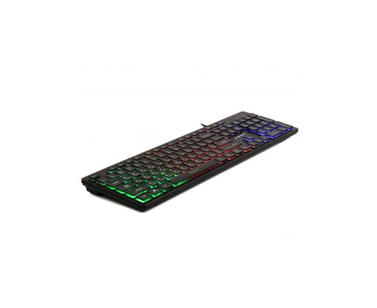 Клавиатура Gembird KB-UML-01-UA USB Black (KB-UML-01-UA), изображение 2 Клавиатура Gembird KB-UML-01-UA USB Black (KB-UML-01-UA), изображение 2