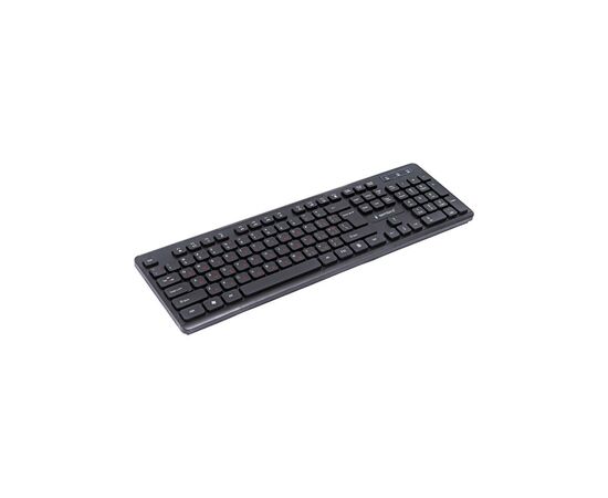 Клавиатура Gembird KB-MCH-04-UA USB Black (KB-MCH-04-UA), изображение 2 Клавиатура Gembird KB-MCH-04-UA USB Black (KB-MCH-04-UA), изображение 2