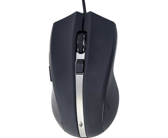 Мишка Gembird MUS-GU-02 USB Black (MUS-GU-02), зображення 2 Мишка Gembird MUS-GU-02 USB Black (MUS-GU-02), зображення 2