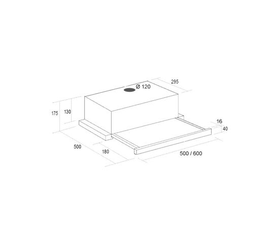 Вытяжка кухонная Borgio BLT (TR) 60 WHITE (РН015932), изображение 2