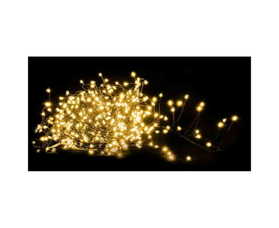 Гирлянда Luca Lighting кластер черная струна теплый белый 8 м (8718861852905), изображение 3 Гирлянда Luca Lighting кластер черная струна теплый белый 8 м (8718861852905), изображение 3