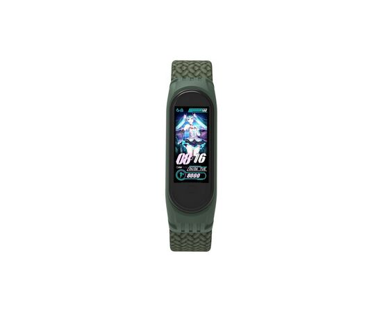 Ремешок для фитнес браслета Armorstandart Braided Solo Loop для Xiaomi Mi Band 4/5/6 Khaki size S (ARM59180), изображение 2 Ремешок для фитнес браслета Armorstandart Braided Solo Loop для Xiaomi Mi Band 4/5/6 Khaki size S (ARM59180), изображение 2