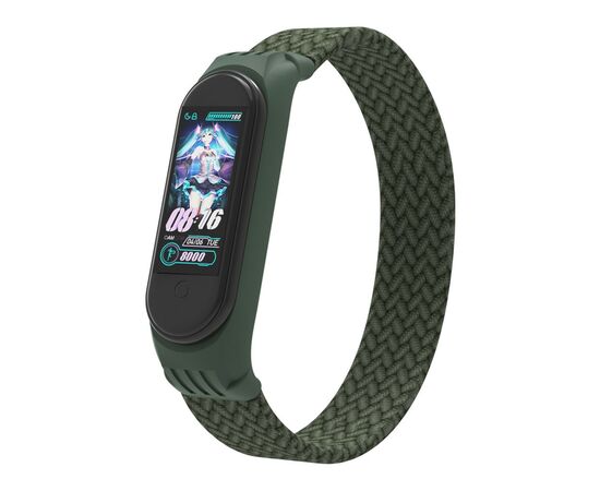 Ремінець до фітнес браслета Armorstandart Braided Solo Loop для Xiaomi Mi Band 4/5/6 Khaki size S (ARM59180)