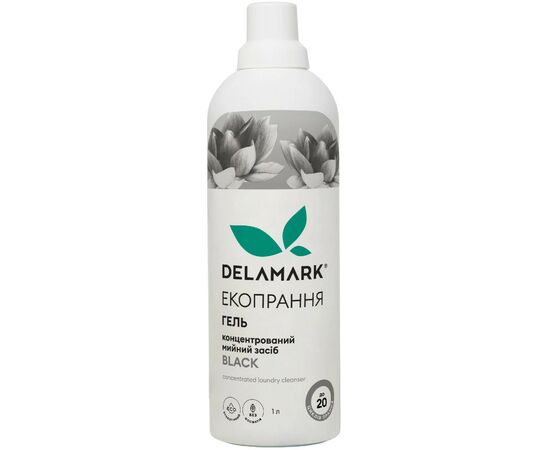Гель для стирки DeLaMark Black 1 л (4820152330185)