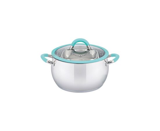 Кастрюля Pepper Apple Mint Silicone 18 см 3,0 л PR-1110-18 (107798)