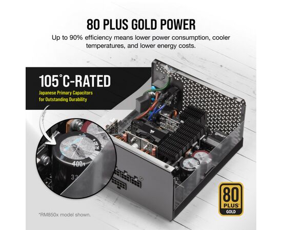 Блок питания Corsair 1000W RM1000x (CP-9020201-EU), изображение 9 Блок питания Corsair 1000W RM1000x (CP-9020201-EU), изображение 9