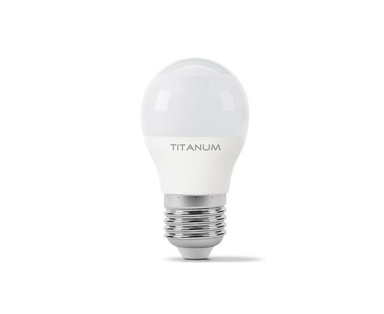 Лампочка TITANUM G45 6W E27 3000K (TLG4506273), изображение 2 Лампочка TITANUM G45 6W E27 3000K (TLG4506273), изображение 2