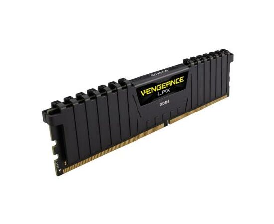 Модуль пам'яті для комп'ютера DDR4 8GB 2400 MHz Vengeance LPX Black Corsair (CMK8GX4M1A2400C16), зображення 2 Модуль пам'яті для комп'ютера DDR4 8GB 2400 MHz Vengeance LPX Black Corsair (CMK8GX4M1A2400C16), зображення 2