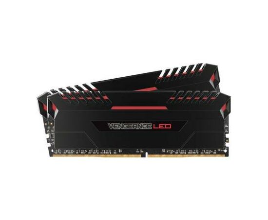 Модуль пам'яті для комп'ютера DDR4 16GB (2x8GB) 3000 MHz Vengeance LED Red Corsair (CMU16GX4M2C3000C15R), зображення 3 Модуль пам'яті для комп'ютера DDR4 16GB (2x8GB) 3000 MHz Vengeance LED Red Corsair (CMU16GX4M2C3000C15R), зображення 3