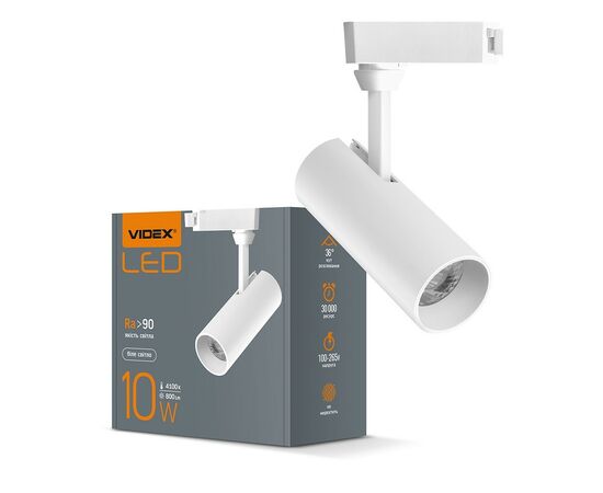 Светильник Videx LED 10W 4100K белый (VL-TR04-104W)