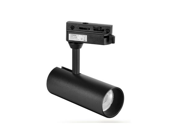 Светильник Videx LED 10W 4100K черный (VL-TR04-104B), изображение 5 Светильник Videx LED 10W 4100K черный (VL-TR04-104B), изображение 5