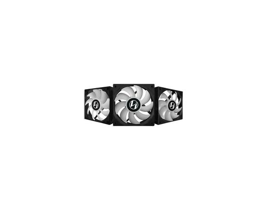 Кулер до корпусу Lian Li ST120-3 Triple Black (G99.12ST3B.00), зображення 2 Кулер до корпусу Lian Li ST120-3 Triple Black (G99.12ST3B.00), зображення 2