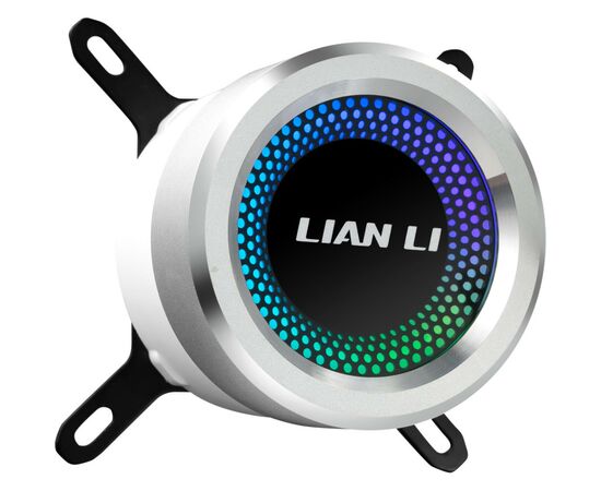 Система водяного охолодження Lian Li Galahad AIO 360 White RGB (G89.GA360A.01), зображення 2 Система водяного охолодження Lian Li Galahad AIO 360 White RGB (G89.GA360A.01), зображення 2