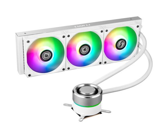 Система водяного охолодження Lian Li Galahad AIO 360 White RGB (G89.GA360A.01)