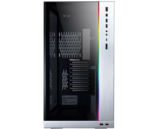 Корпус Lian Li PC-O11 Dynamic XL ROG Certify Silver (G99.O11DXL-A.00), зображення 2 Корпус Lian Li PC-O11 Dynamic XL ROG Certify Silver (G99.O11DXL-A.00), зображення 2