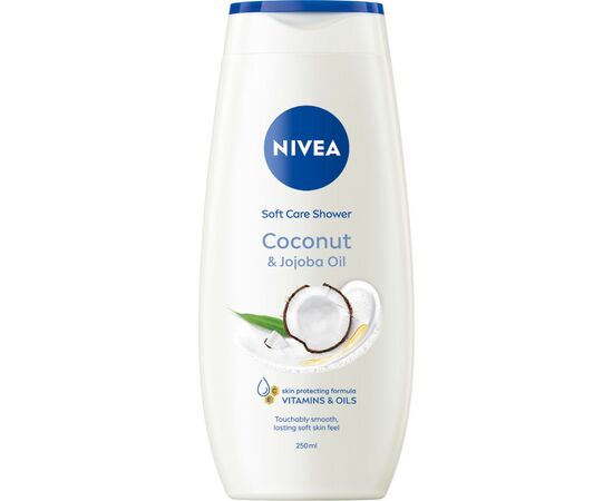Гель для душу Nivea Крем та Кокос 250 мл (4005900192783)
