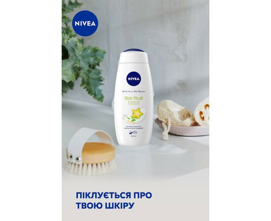 Гель для душа Nivea Крем и Карамболь с маслом монои 500 мл (5900017052960/9005800317892), изображение 4 Гель для душа Nivea Крем и Карамболь с маслом монои 500 мл (5900017052960/9005800317892), изображение 4