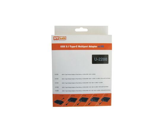 Концентратор ST-Lab USB 3.1 Type-C to HDMI 4K + DVI + VGA + 2хUSB3.0 + Gigabit R (U-2200), изображение 5 Концентратор ST-Lab USB 3.1 Type-C to HDMI 4K + DVI + VGA + 2хUSB3.0 + Gigabit R (U-2200), изображение 5