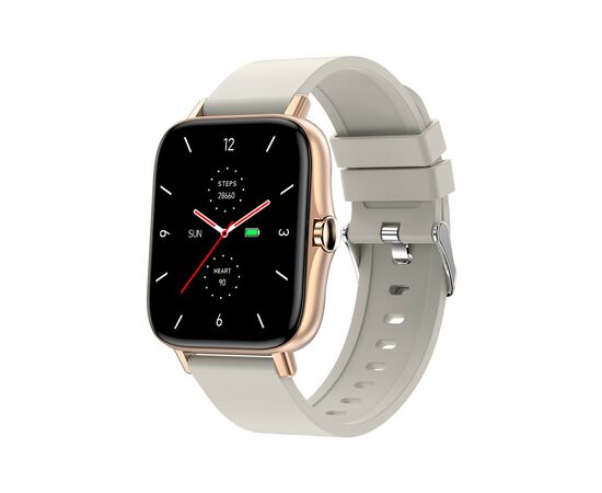 Смарт-часы Gelius Pro GP-SW004 (AMAZWATCH GT2) Bluetooth Call (IPX7) Gold (GP-SW004 Gold), изображение 2 Смарт-часы Gelius Pro GP-SW004 (AMAZWATCH GT2) Bluetooth Call (IPX7) Gold (GP-SW004 Gold), изображение 2