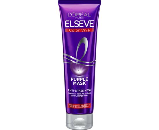 Маска для волос Elseve Color Vive Purple для осветленных и мелир. волос 150 мл (3600523912612)