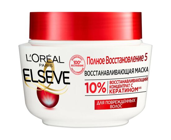 Маска для волос Elseve Полное восстановление 5 300 мл (3600523924103)