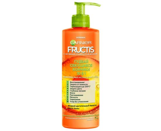 Маска для волос Garnier Fructis Комплексный уход Гудбай секущиеся кончики 400 мл (3600542230735)