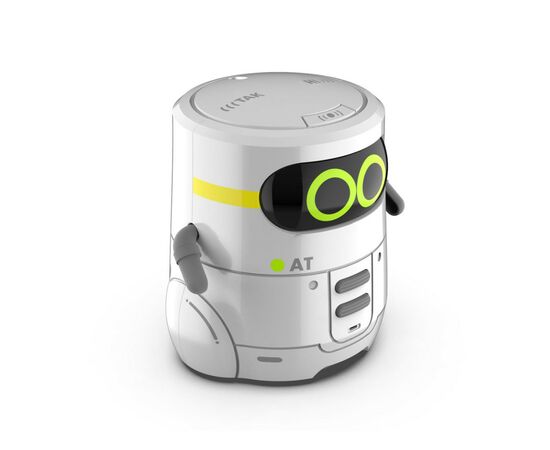 Интерактивная игрушка AT-Robot Умный робот с сенсорным управлением и обучающими карт белый (AT002-01-UKR), изображение 2 Интерактивная игрушка AT-Robot Умный робот с сенсорным управлением и обучающими карт белый (AT002-01-UKR), изображение 2