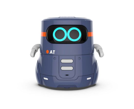 Интерактивная игрушка AT-Robot Умный робот с сенсорным управлением и обучающими карт темно (AT002-02-UKR)