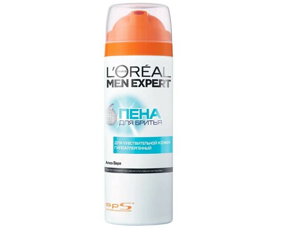 Пена для бритья L'Oreal Paris Men Expert для чувствительной кожи 200 мл (3600521608906)