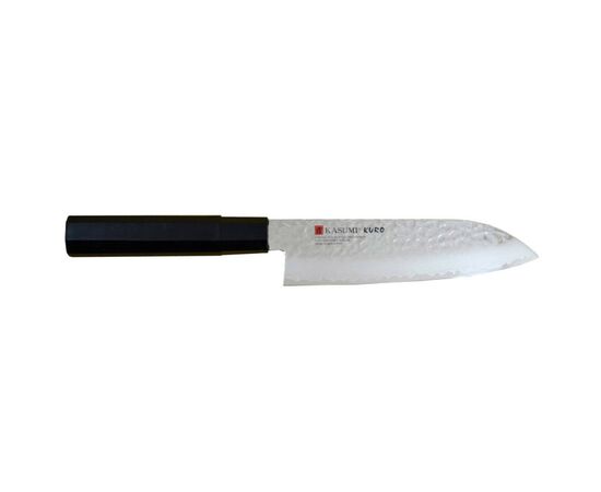 Кухонний ніж Kasumi Kuro Damascus Santoku 165 mm (K-35017)