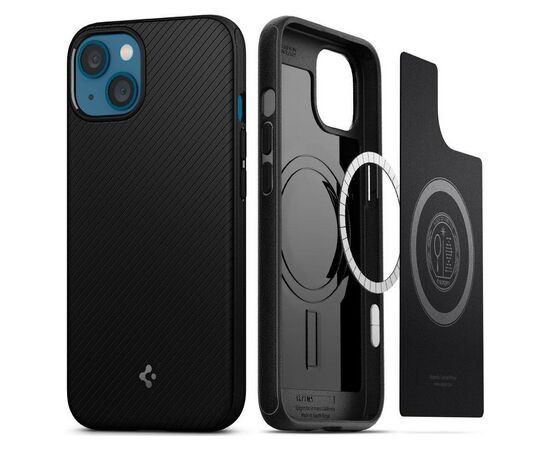 Чехол для моб. телефона Spigen Spigen Apple iPhone 13 Mag Armor, Matte Black (ACS03546), изображение 2
