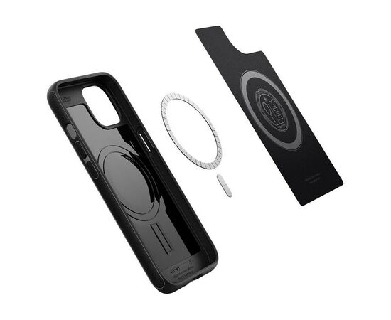 Чехол для моб. телефона Spigen Spigen Apple iPhone 13 Mag Armor, Matte Black (ACS03546), изображение 9