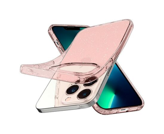 Чехол для моб. телефона Spigen Spigen Apple Iphone 13 Pro Liquid Crystal Glitter, Rose Quar (ACS03256), изображение 7 Чехол для моб. телефона Spigen Spigen Apple Iphone 13 Pro Liquid Crystal Glitter, Rose Quar (ACS03256), изображение 7