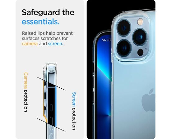 Чехол для моб. телефона Spigen Spigen Apple Iphone 13 Pro Max Crystal Flex, Crystal Clear (ACS03239), изображение 5