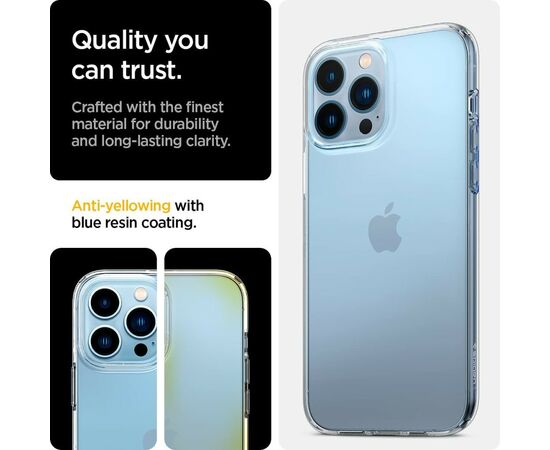 Чехол для моб. телефона Spigen Spigen Apple Iphone 13 Pro Max Crystal Flex, Crystal Clear (ACS03239), изображение 6
