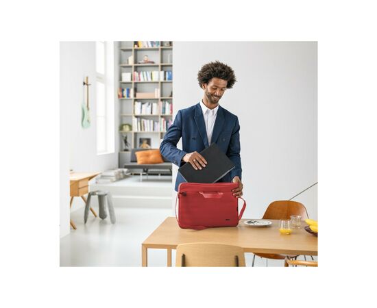 Сумка для ноутбука Trust 16" BOLOGNA ECO RED (24449), изображение 3 Сумка для ноутбука Trust 16" BOLOGNA ECO RED (24449), изображение 3