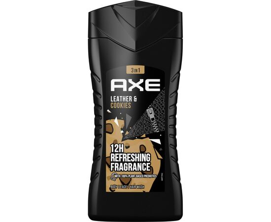 Гель для душа AXE Leather & Cookies 250 мл (8710447276631)