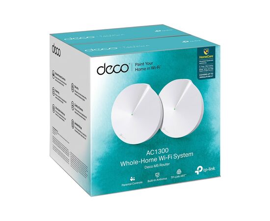 Точка доступу Wi-Fi TP-Link DECO-M5-2-PACK, зображення 8 Точка доступу Wi-Fi TP-Link DECO-M5-2-PACK, зображення 8
