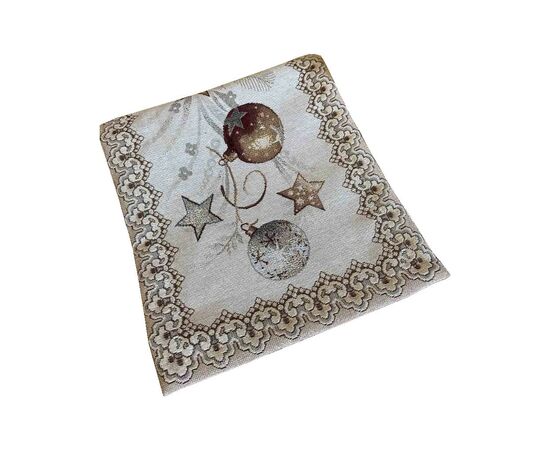 Салфетка на стол Прованс Золотые праздники 30х50 см (16190), изображение 2 Салфетка на стол Прованс Золотые праздники 30х50 см (16190), изображение 2