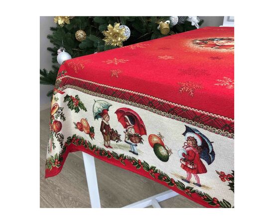 Скатерть Прованс гобеленовая Праздник 135х240 см (23421), изображение 2 Скатерть Прованс гобеленовая Праздник 135х240 см (23421), изображение 2