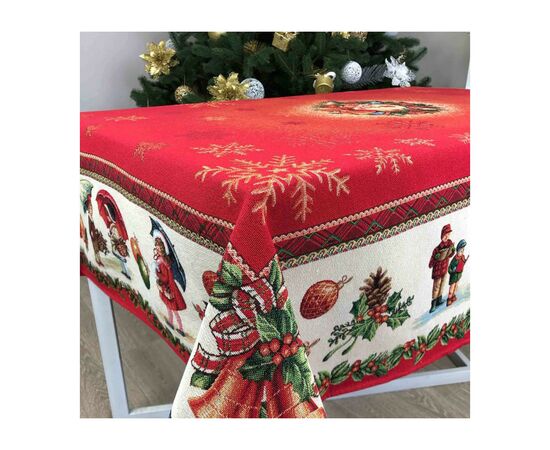 Скатерть Прованс гобеленовая Праздник 135х240 см (23421), изображение 3 Скатерть Прованс гобеленовая Праздник 135х240 см (23421), изображение 3