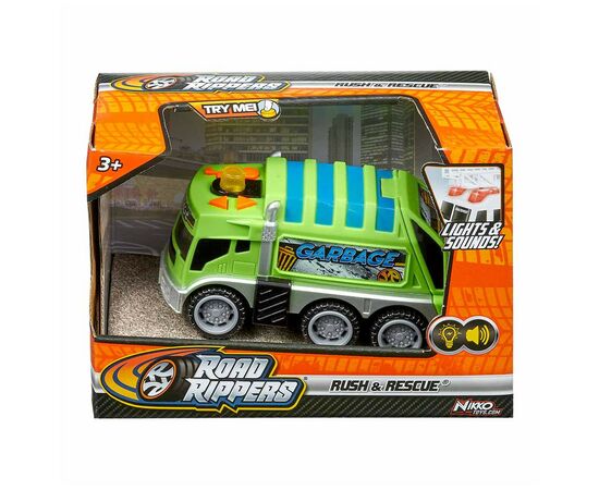 Машина Road Rippers Rush and rescue Сміттєвоз (20133), зображення 4