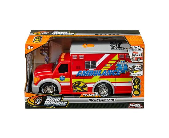 Машина Road Rippers Rush and rescue Швидка допомога моторизована (20151), зображення 4