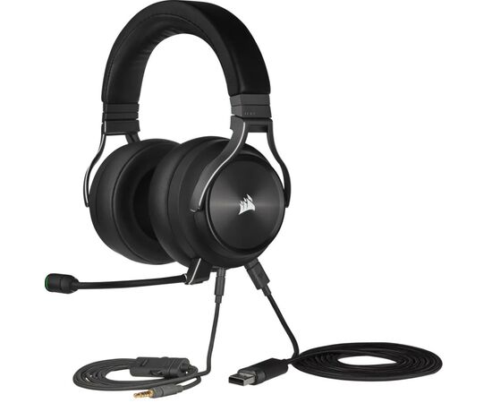 Наушники Corsair Corsair Virtuoso RGB Wireless XT (CA-9011188-EU), изображение 7 Наушники Corsair Corsair Virtuoso RGB Wireless XT (CA-9011188-EU), изображение 7