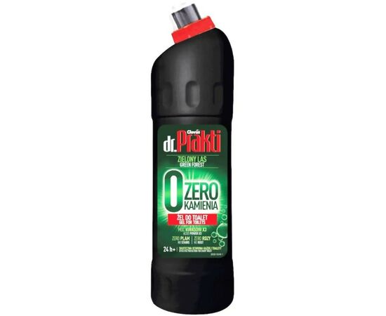 Жидкость для чистки ванн Dr. Prakti Zero Kamienia Green Forest От ржавчины для эмалированных поверхностей 750 мл (5900308779545)
